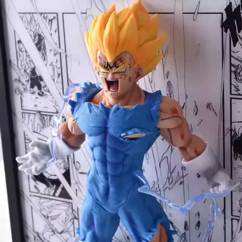 Time tree Studio – Dragon Ball Self Destruct Vegeta Decorative 3D Stereoscopic Painting - Photo 3 | TopGKStore