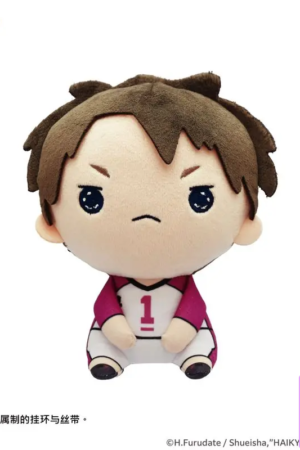 FURYU – HAIKYU!! MOCHIPICO Plush Toy Wakatoshi Ushijima & Satori Tendo (Licensed) - Photo 1 | TopGKStore