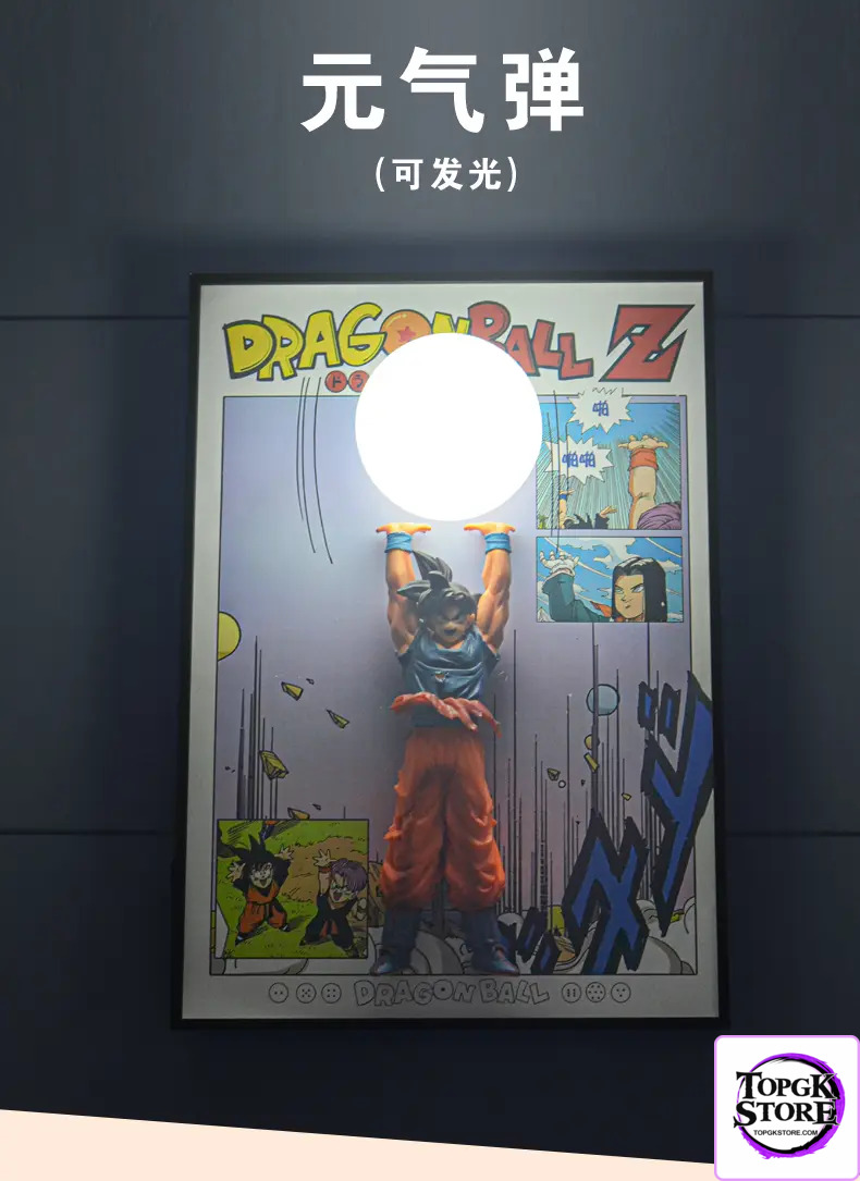 Time tree Studio – Dragon Ball Son Goku & Gotenks Decorative 3D Stereoscopic Painting - Photo 16 | TopGKStore