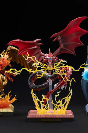 Kotobukiya – Yu-Gi-Oh! Egyptian God Statue set (The Winged Dragon of Ra & Slifer the Sky Dragon & Obelisk the T