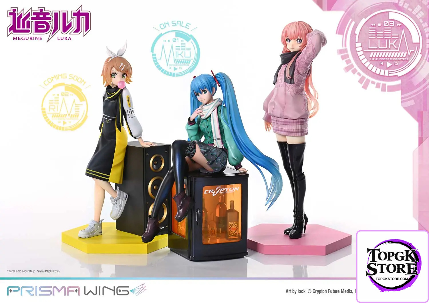 Prime 1 Studio & PRISMA WING Collection – Piapro Characters Megurine Luka ‘Art by lack’ 1/7 Scale Pre-P