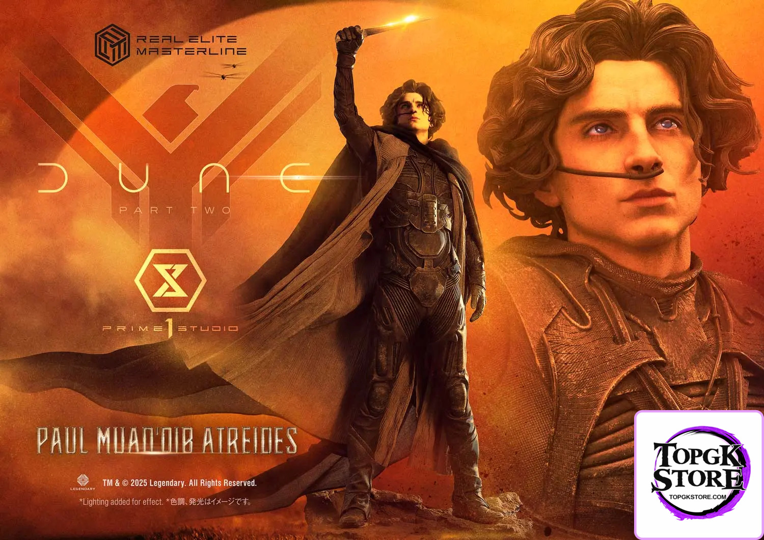 Prime 1 Studio – Real Elite Masterline Dune: Part Two (Film) Paul Atreides REMDUNE2-01 REMDUNE2-01UT REMDUNE2-01UTS (Li