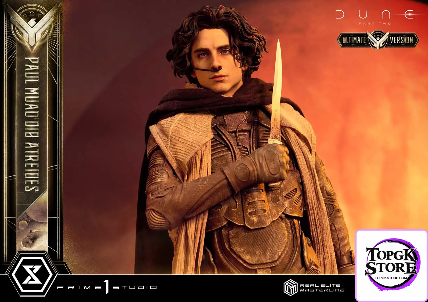 Prime 1 Studio – Real Elite Masterline Dune: Part Two (Film) Paul Atreides REMDUNE2-01 REMDUNE2-01UT REMDUNE2-01UTS (Li