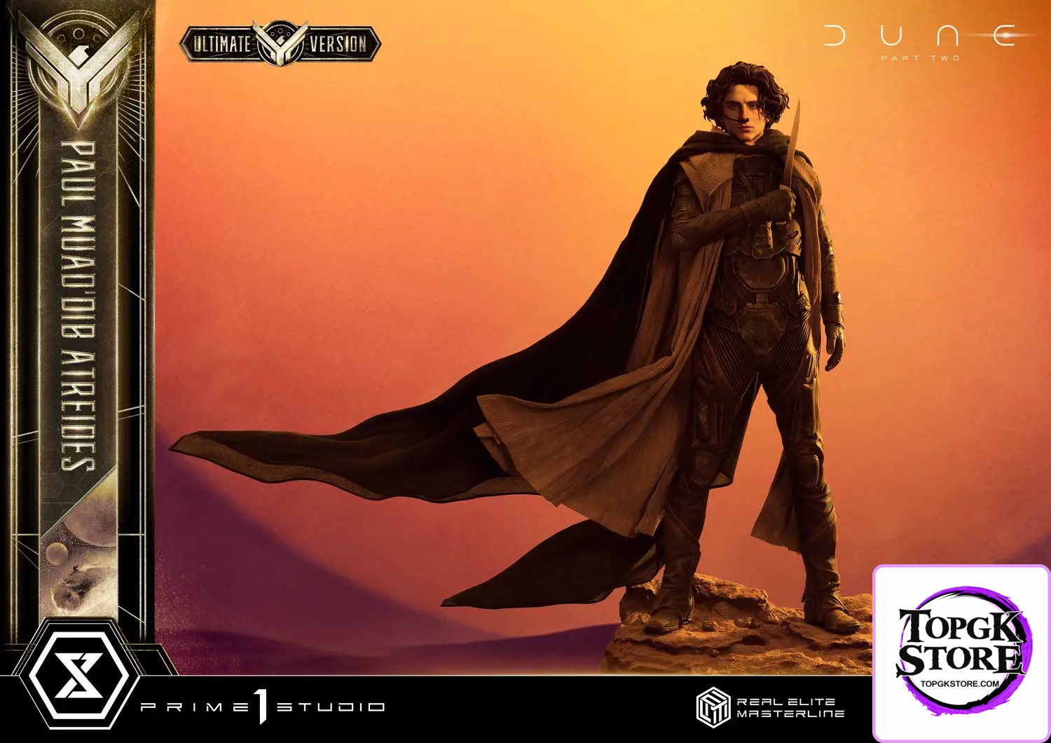 Prime 1 Studio – Real Elite Masterline Dune: Part Two (Film) Paul Atreides REMDUNE2-01 REMDUNE2-01UT REMDUNE2-01UTS (Li