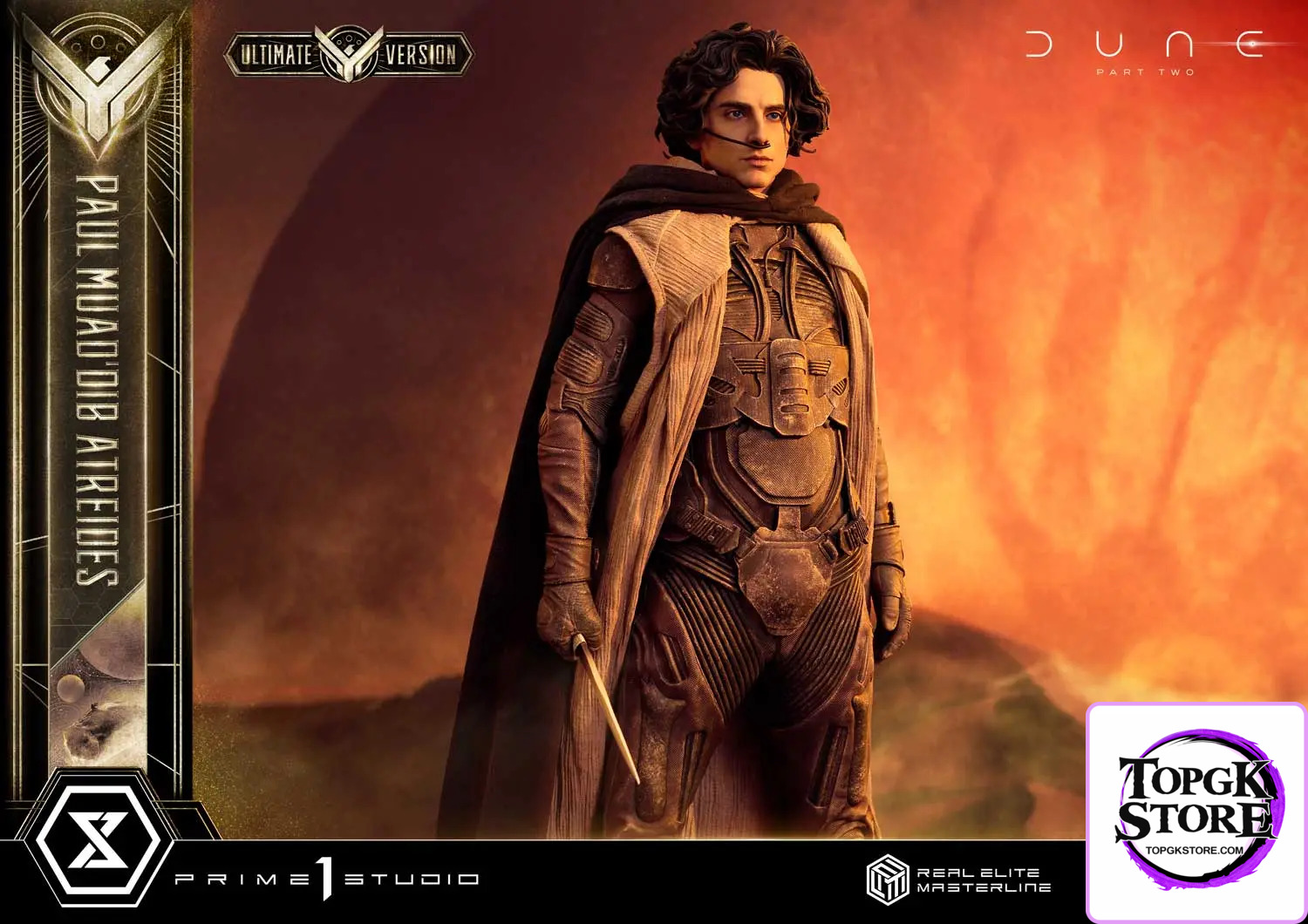 Prime 1 Studio – Real Elite Masterline Dune: Part Two (Film) Paul Atreides REMDUNE2-01 REMDUNE2-01UT REMDUNE2-01UTS (Li