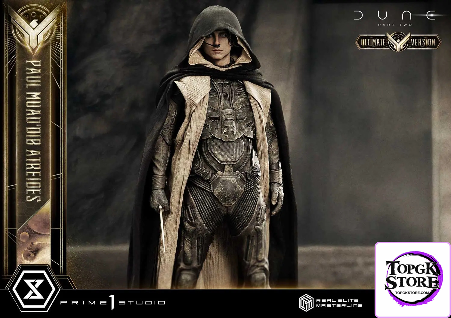 Prime 1 Studio – Real Elite Masterline Dune: Part Two (Film) Paul Atreides REMDUNE2-01 REMDUNE2-01UT REMDUNE2-01UTS (Li