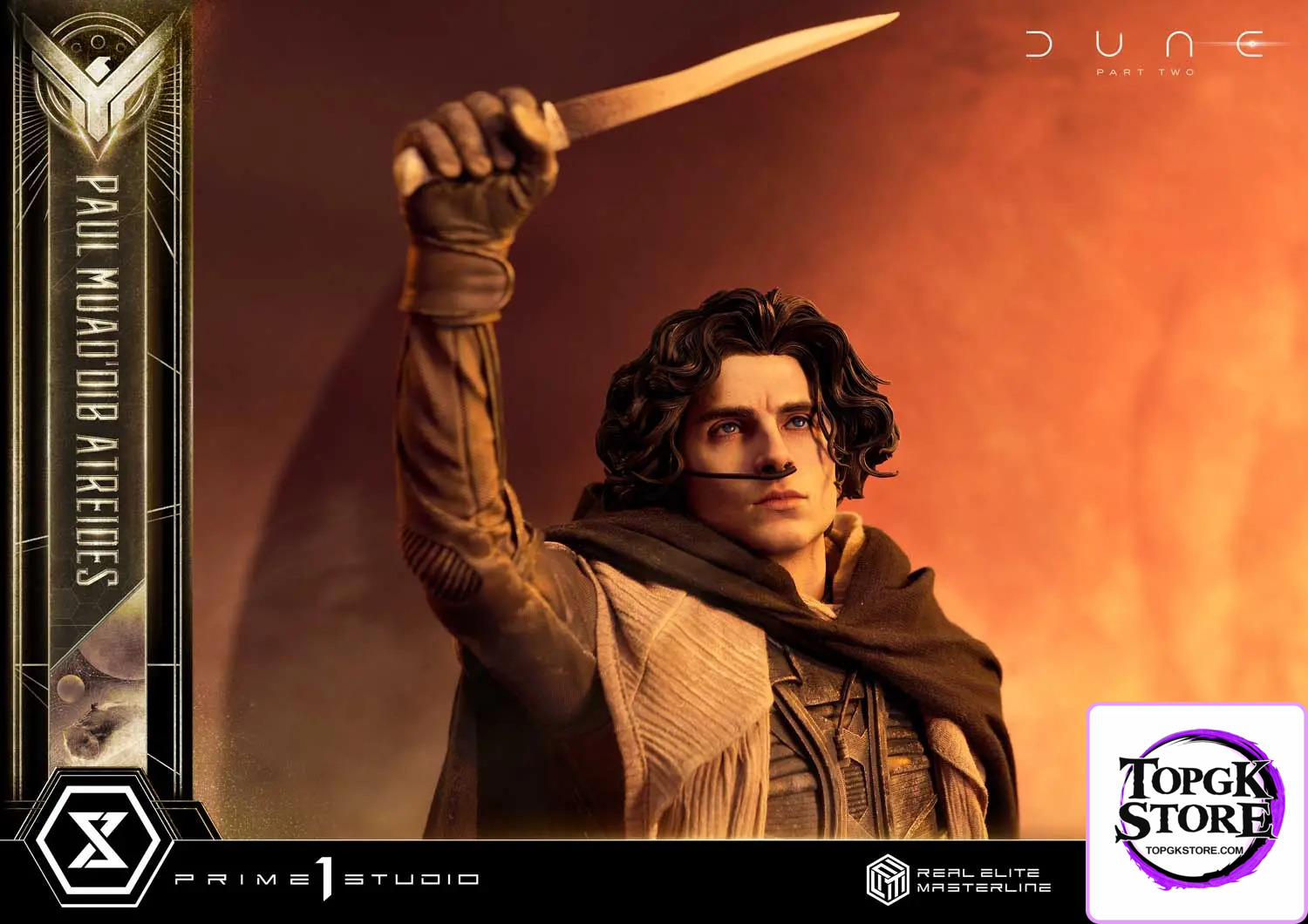Prime 1 Studio – Real Elite Masterline Dune: Part Two (Film) Paul Atreides REMDUNE2-01 REMDUNE2-01UT REMDUNE2-01UTS (Li