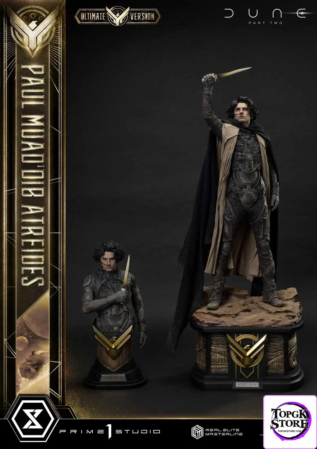 Prime 1 Studio – Real Elite Masterline Dune: Part Two (Film) Paul Atreides REMDUNE2-01 REMDUNE2-01UT REMDUNE2-01UTS (Li