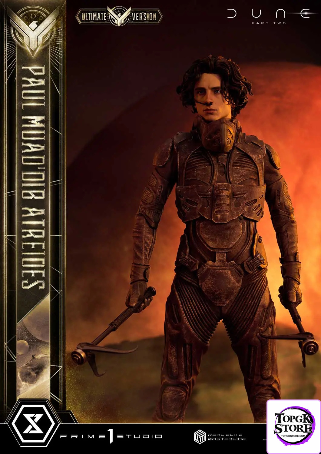 Prime 1 Studio – Real Elite Masterline Dune: Part Two (Film) Paul Atreides REMDUNE2-01 REMDUNE2-01UT REMDUNE2-01UTS (Li