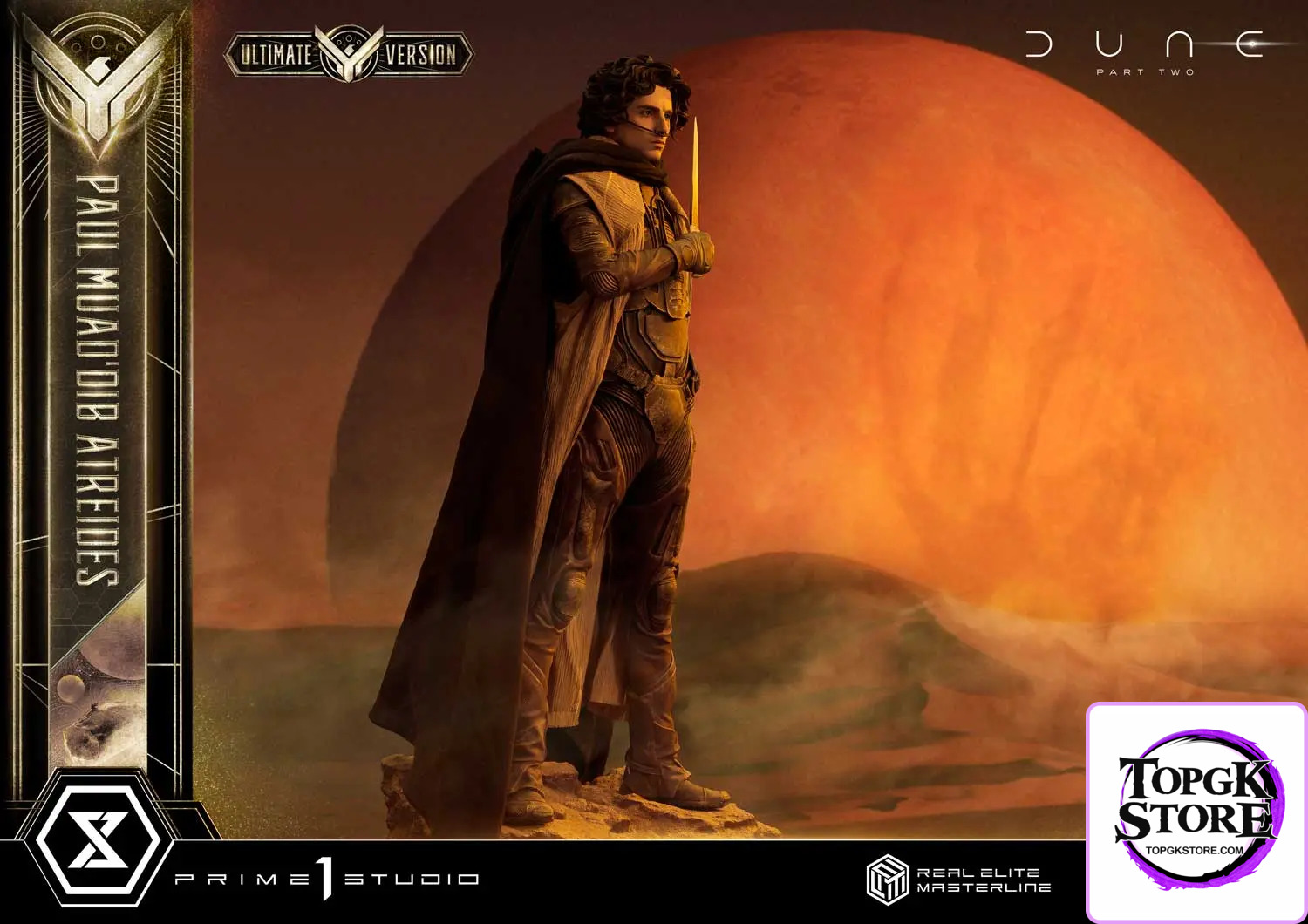 Prime 1 Studio – Real Elite Masterline Dune: Part Two (Film) Paul Atreides REMDUNE2-01 REMDUNE2-01UT REMDUNE2-01UTS (Li