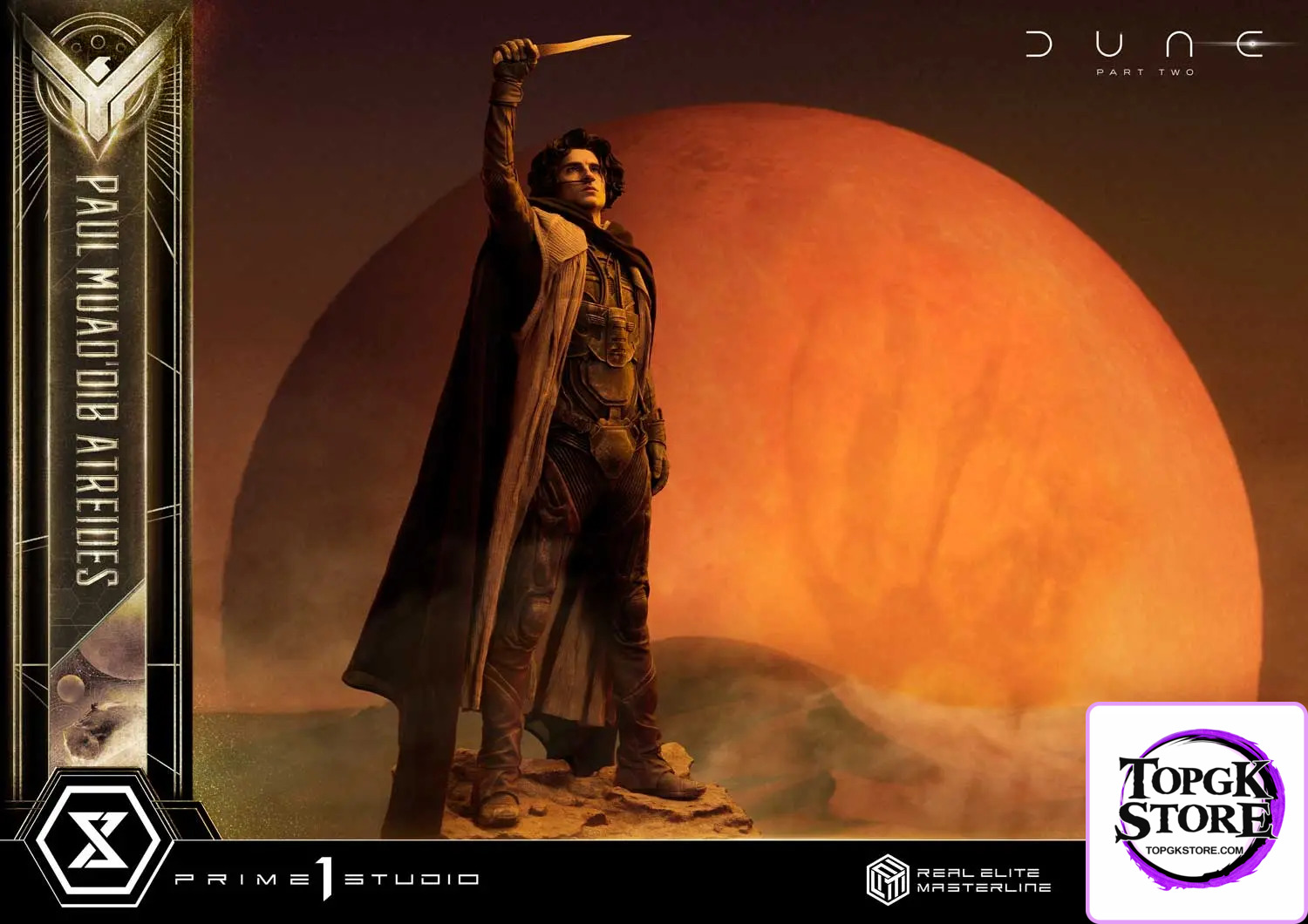 Prime 1 Studio – Real Elite Masterline Dune: Part Two (Film) Paul Atreides REMDUNE2-01 REMDUNE2-01UT REMDUNE2-01UTS (Li