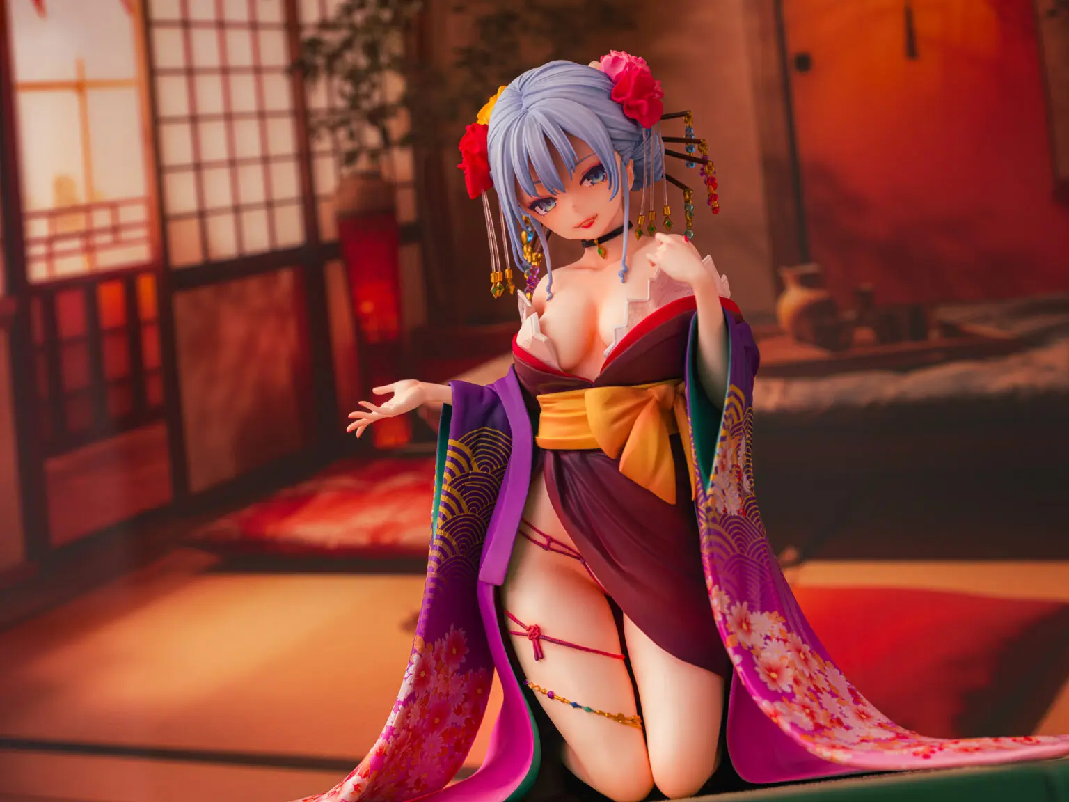 DAIKI KougYou – Shujuu Ecstasy Shion Oiran Ver. 1/7 Complete Figure (Licensed) - Photo 1 | TopGKStore
