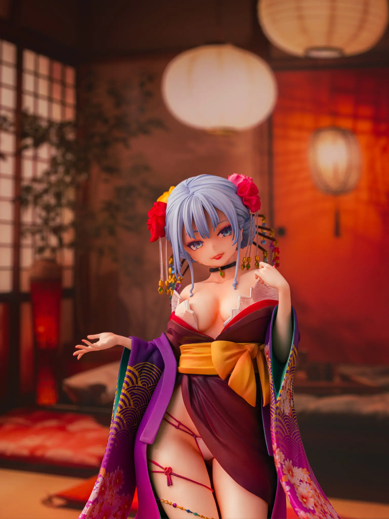 DAIKI KougYou – Shujuu Ecstasy Shion Oiran Ver. 1/7 Complete Figure (Licensed) - Photo 10 | TopGKStore