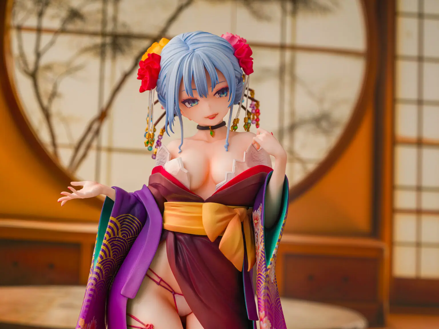DAIKI KougYou – Shujuu Ecstasy Shion Oiran Ver. 1/7 Complete Figure (Licensed) - Photo 13 | TopGKStore