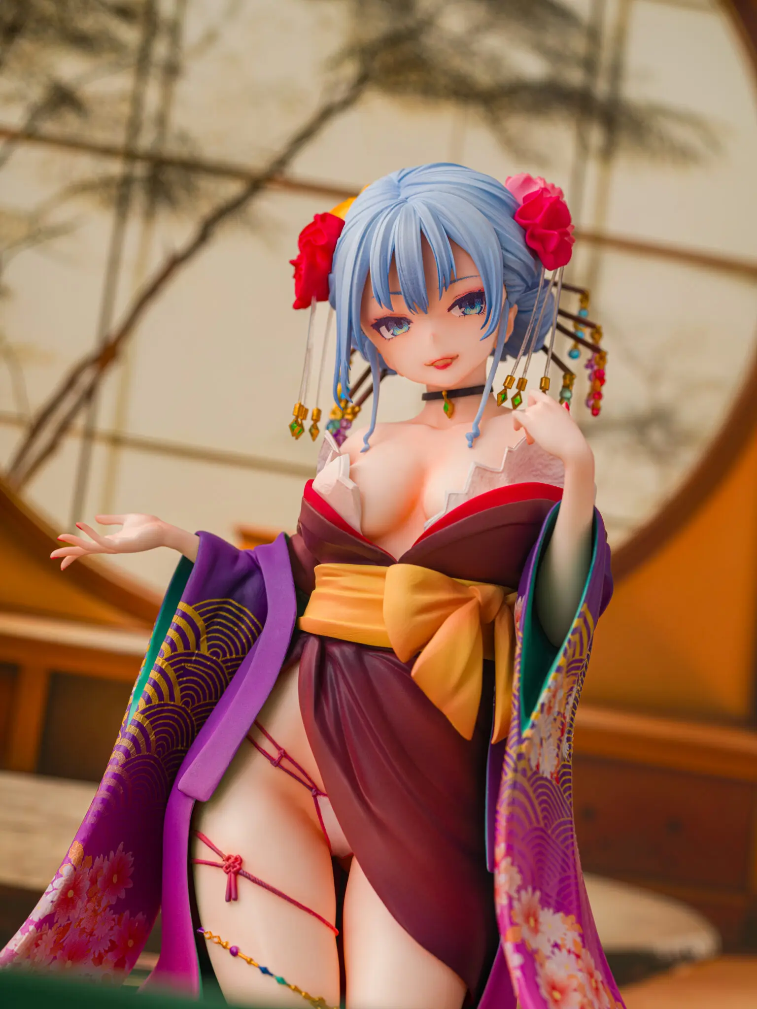 DAIKI KougYou – Shujuu Ecstasy Shion Oiran Ver. 1/7 Complete Figure (Licensed) - Photo 14 | TopGKStore