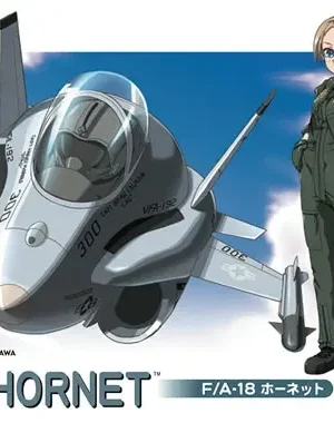 Hasegawa - Egg Plane - F/A-18 Hornet X F-4 Phantom II X P-51 Mustang Plastic Model (Licensed) - Photo 1 | TopGKStore