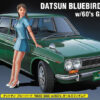 Hasegawa – 1/24 Datsun Bluebird 1600 SSSw/60’s Girls Figure Plastic Model (Licensed) - Photo 3 | TopGKStore