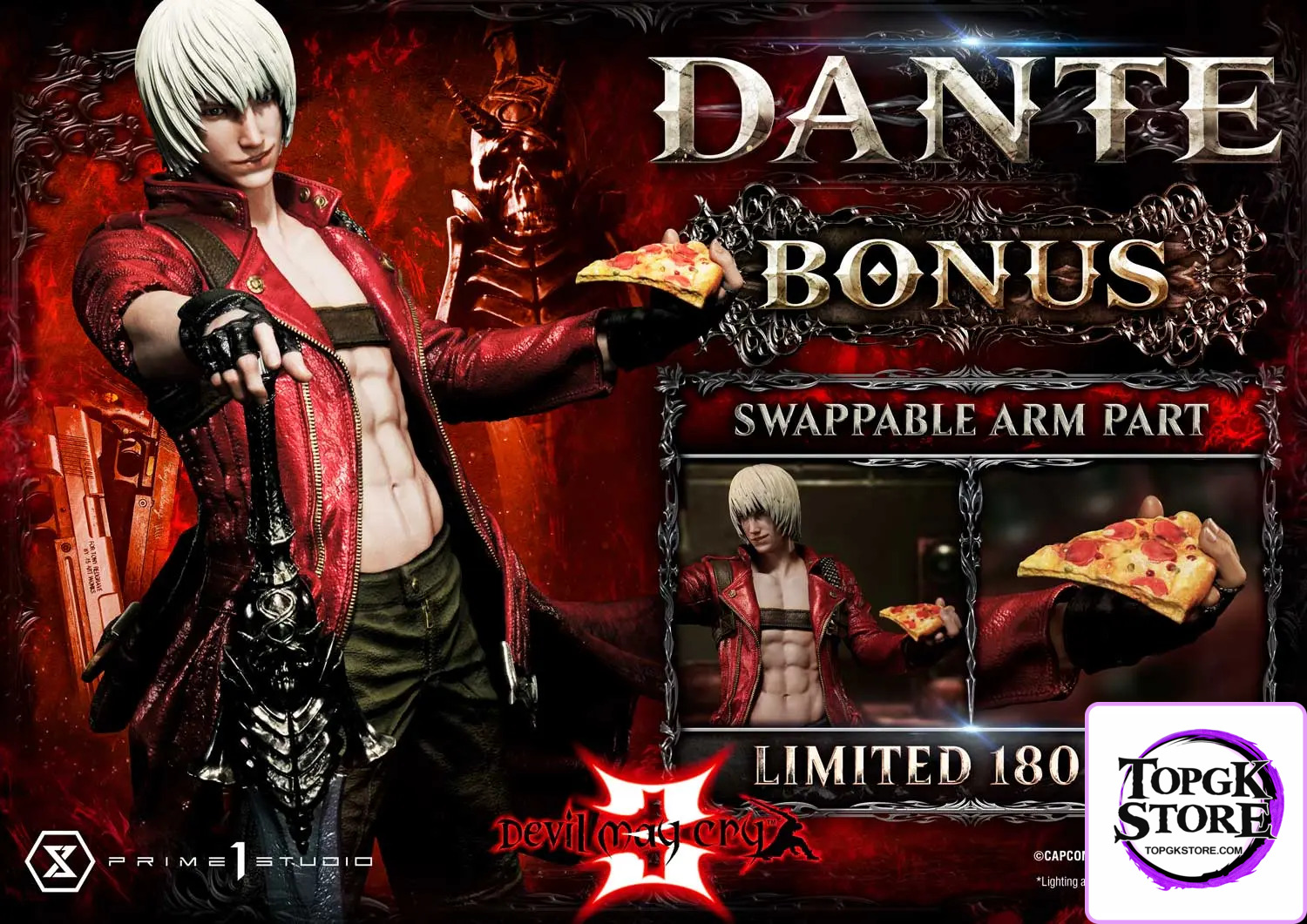 Prime 1 Studio – Ultimate Premium Masterline Devil May Cry 3 Dante UPMDMC3-01 UPMDMC3-01DX UPMDMC3-01DXS (Licensed) - P