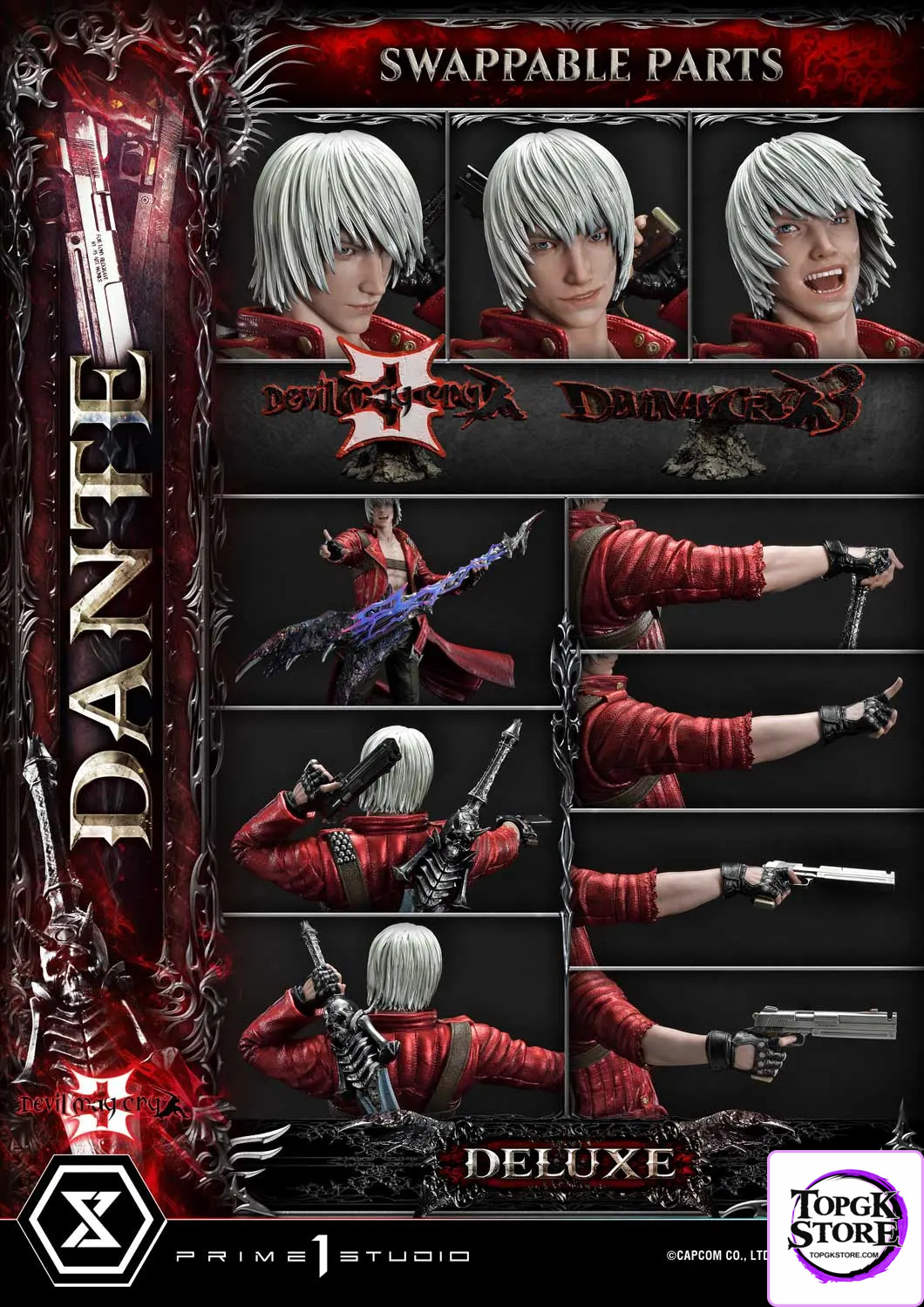 Prime 1 Studio – Ultimate Premium Masterline Devil May Cry 3 Dante UPMDMC3-01 UPMDMC3-01DX UPMDMC3-01DXS (Licensed) - P