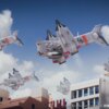 Xing Huan Zhong Gong – Evangelion: New Theatrical Edition YAGR-3B Close Air Support VTOL Ground Attack Aircraft Model K