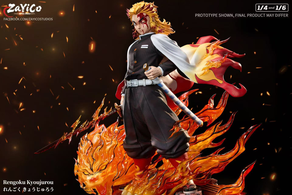 Zayico Studio - Flame Hashira Kyojuro Rengoku Demon Slayer - Image 2
