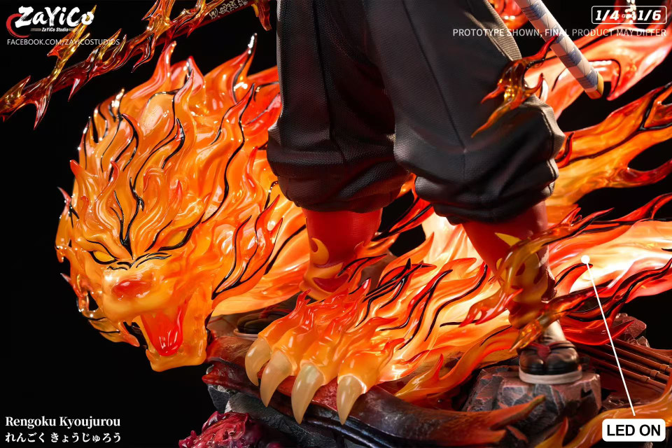 Zayico Studio - Flame Hashira Kyojuro Rengoku Demon Slayer - Image 12