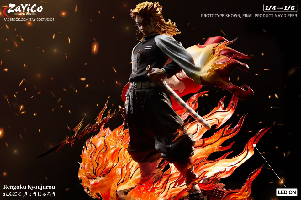 Zayico Studio - Flame Hashira Kyojuro Rengoku Demon Slayer - Image 3