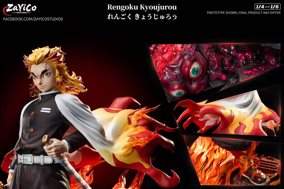 Zayico Studio - Flame Hashira Kyojuro Rengoku Demon Slayer - Image 4