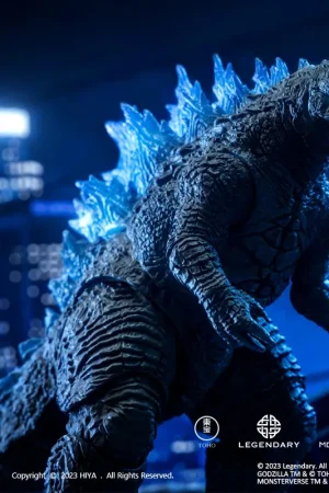 HIYA Studio – Exquisite Basic Series None Scale 7 Inch Godzilla vs Kong Heat Ray Godzilla Translucent Ver. Action Figur