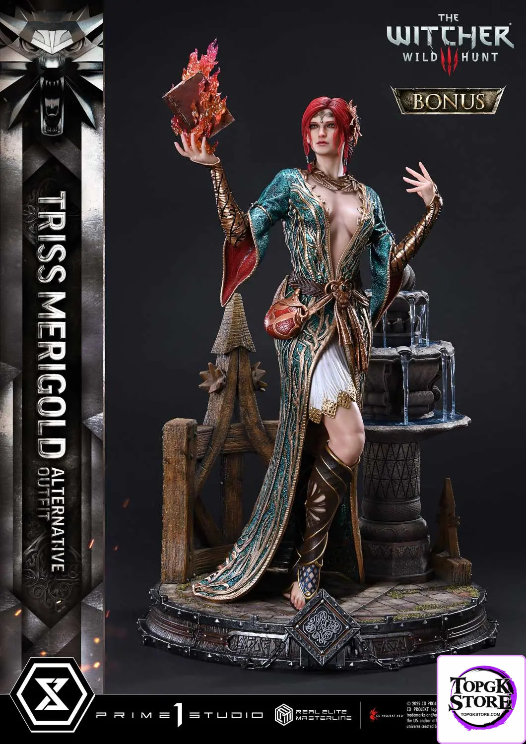 Prime 1 Studio – The Witcher 3: Wild Hunt Triss Merigold Alternative Outfit REMW3-01 REMW3-01S (Licensed) - Photo 2 | T