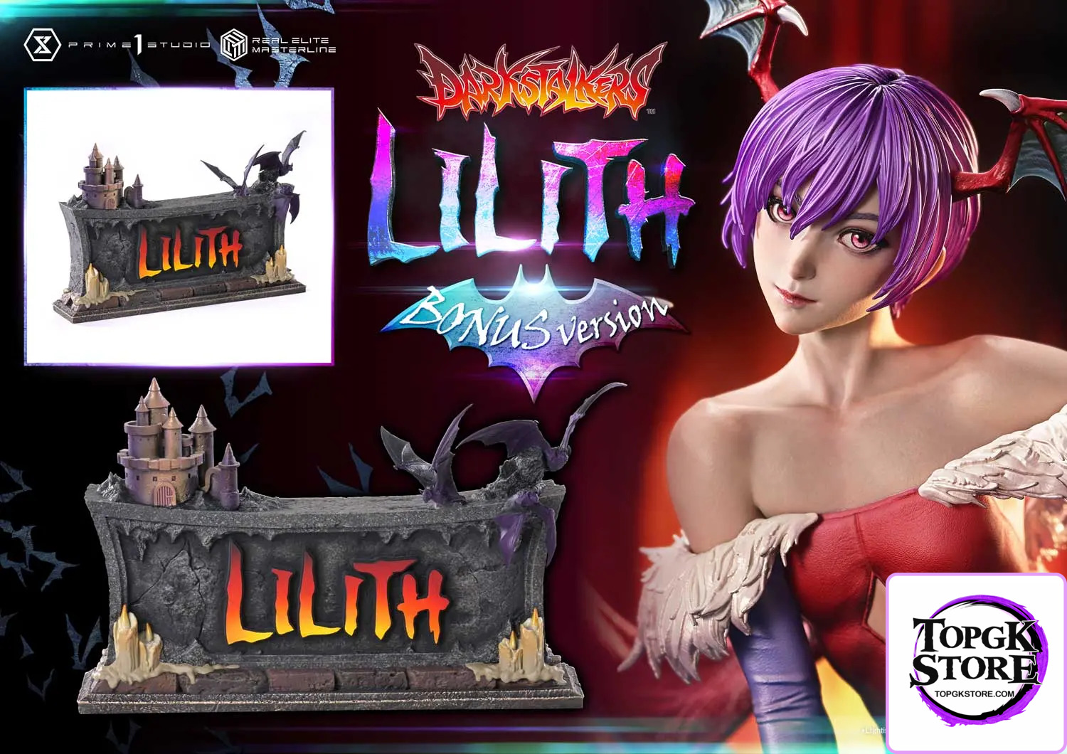 Prime 1 Studio – Real Elite Masterline Darkstalkers Lilith REMDKS-02 REMDKS-02S (Licensed) - Photo 20 | TopGKStore