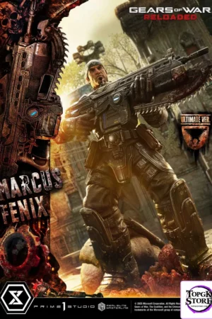 Prime 1 Studio – Gears of War: Reloaded Marcus Fenix 1/3 Statue REMGEARS-01 REMGEARS-01UT REMGEARS-01UTS (Licensed) - P