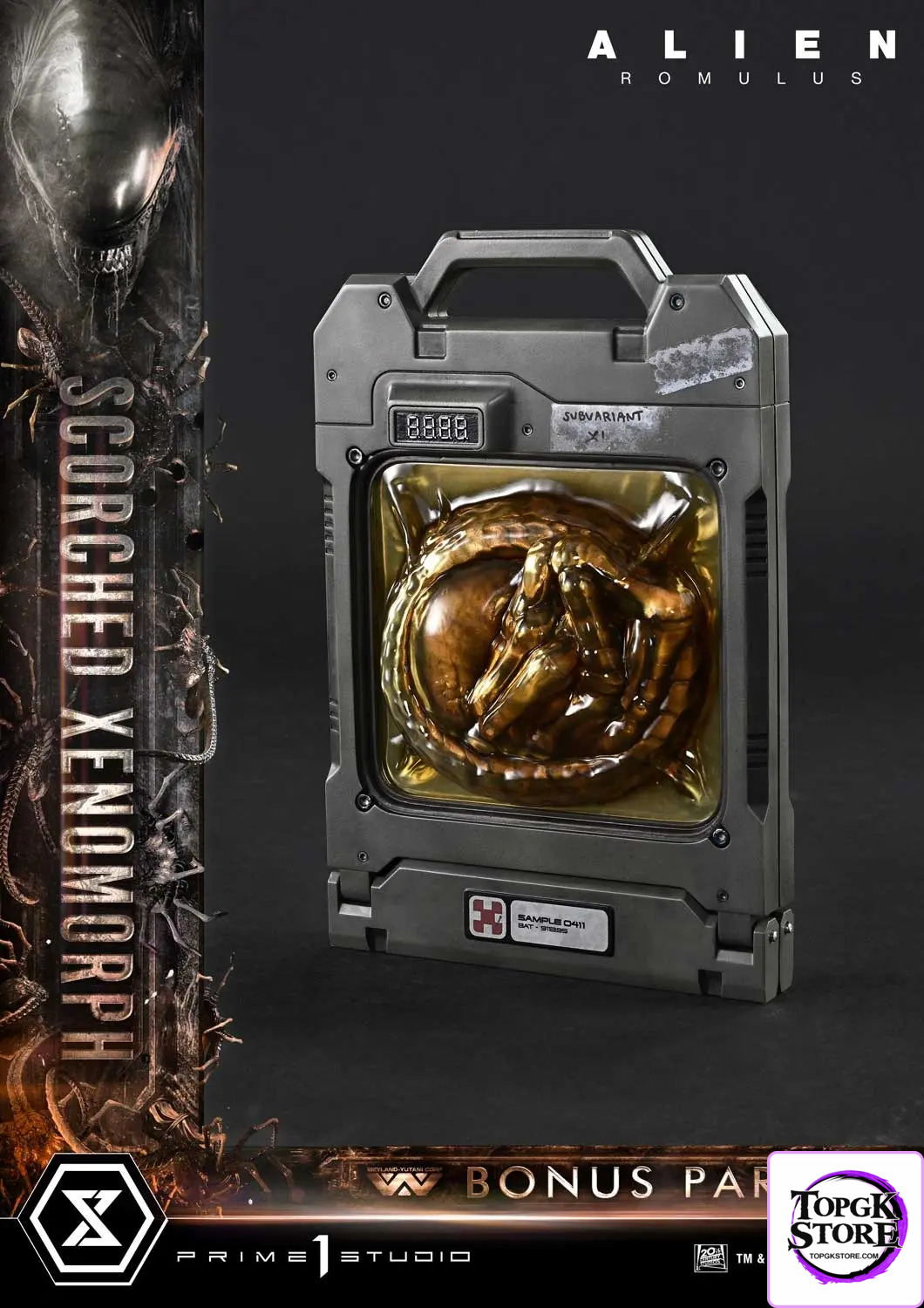 Prime 1 Studio – Museum Masterline XL Alien: Romulus Scorched Xenomorph MMXLAL-02 MMXLAL-02DX MMXLAL-02DXS (Licensed) -