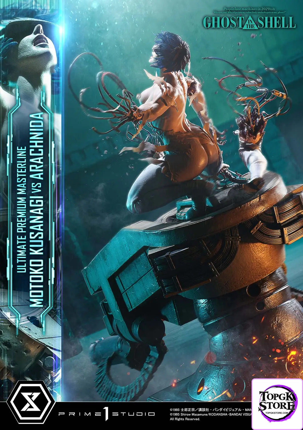 Prime 1 Studio – Ghost in the Shell Motoko Kusanagi VS Arachnida (Licensed) UPMGITS-02 UPMGITS-02S UPMGITS-03 - Photo 6