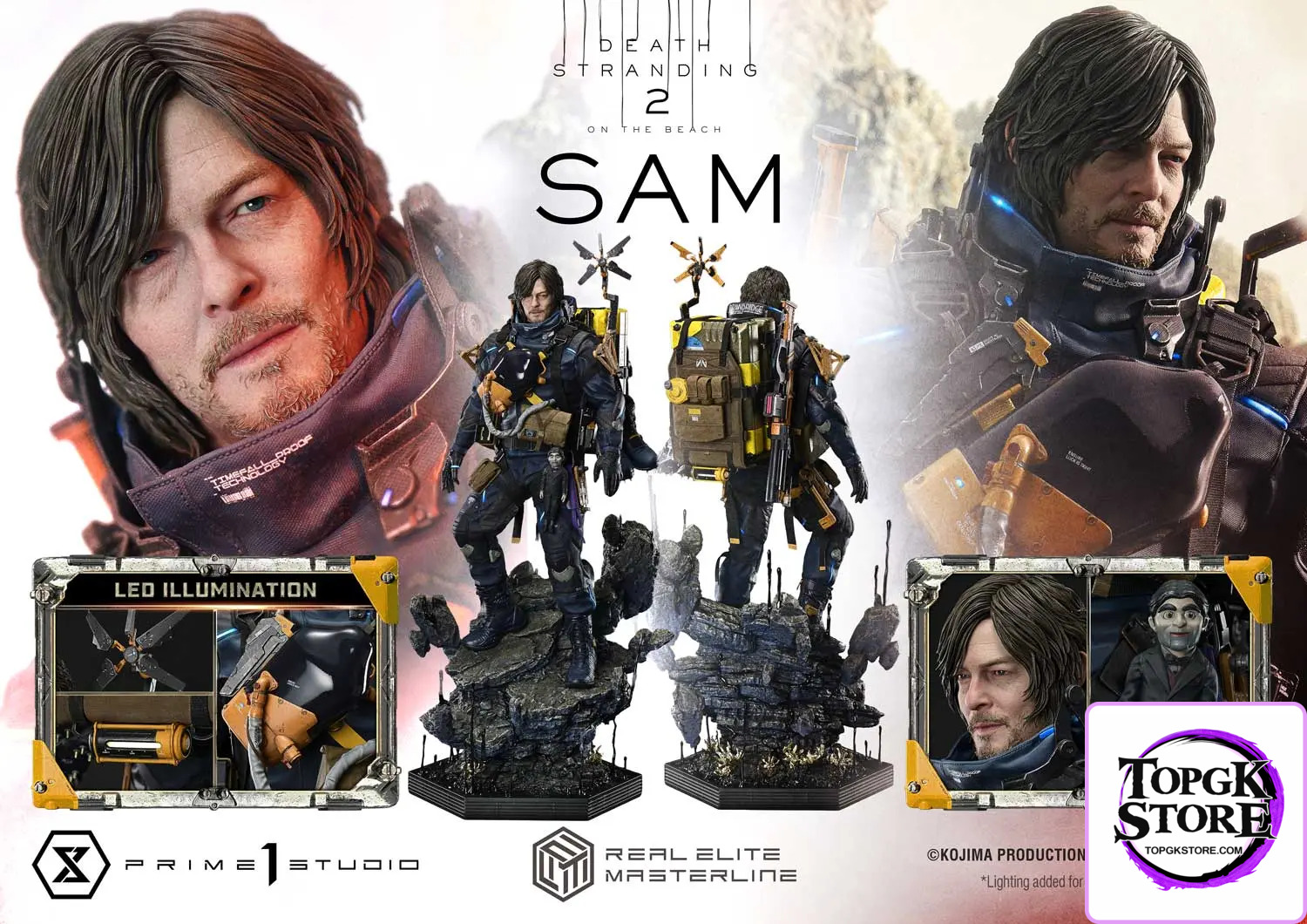 Prime 1 Studio – DEATH STRANDING 2: ON THE BEACH Sam REMDS2-01 REMDS2-01DX REMDS2-01DXS (Licensed) - Photo 6 | TopGKSto