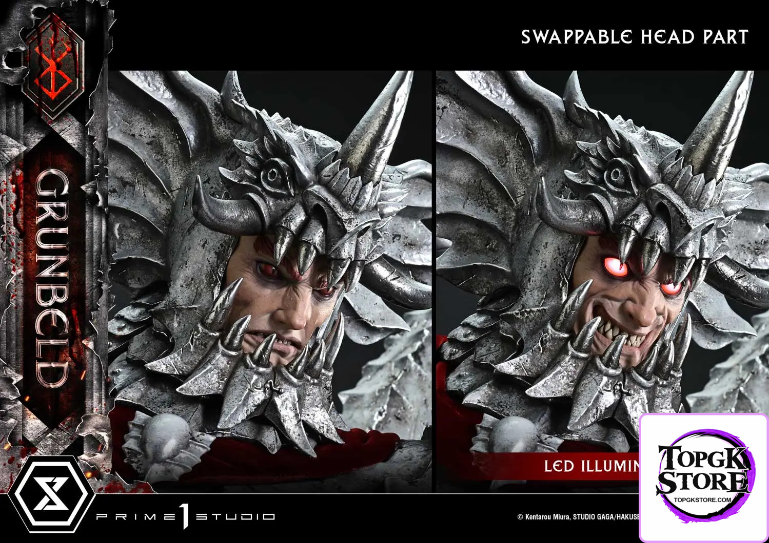 Prime 1 Studio – Berserk Grunbeld Grunbeld VS Guts UPMBR-21 UPMBR-21S (Licensed) - Photo 26 | TopGKStore