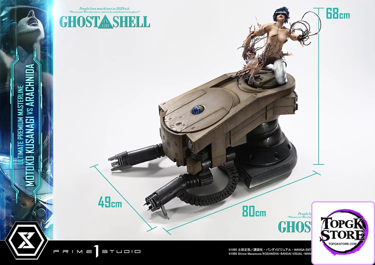 Prime 1 Studio – Ghost in the Shell Motoko Kusanagi VS Arachnida (Licensed) UPMGITS-02 UPMGITS-02S UPMGITS-03 - Photo 2