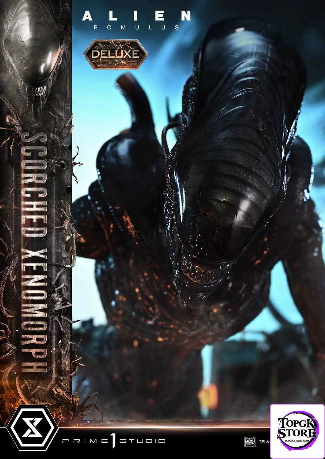 Prime 1 Studio – Museum Masterline XL Alien: Romulus Scorched Xenomorph MMXLAL-02 MMXLAL-02DX MMXLAL-02DXS (Licensed) -