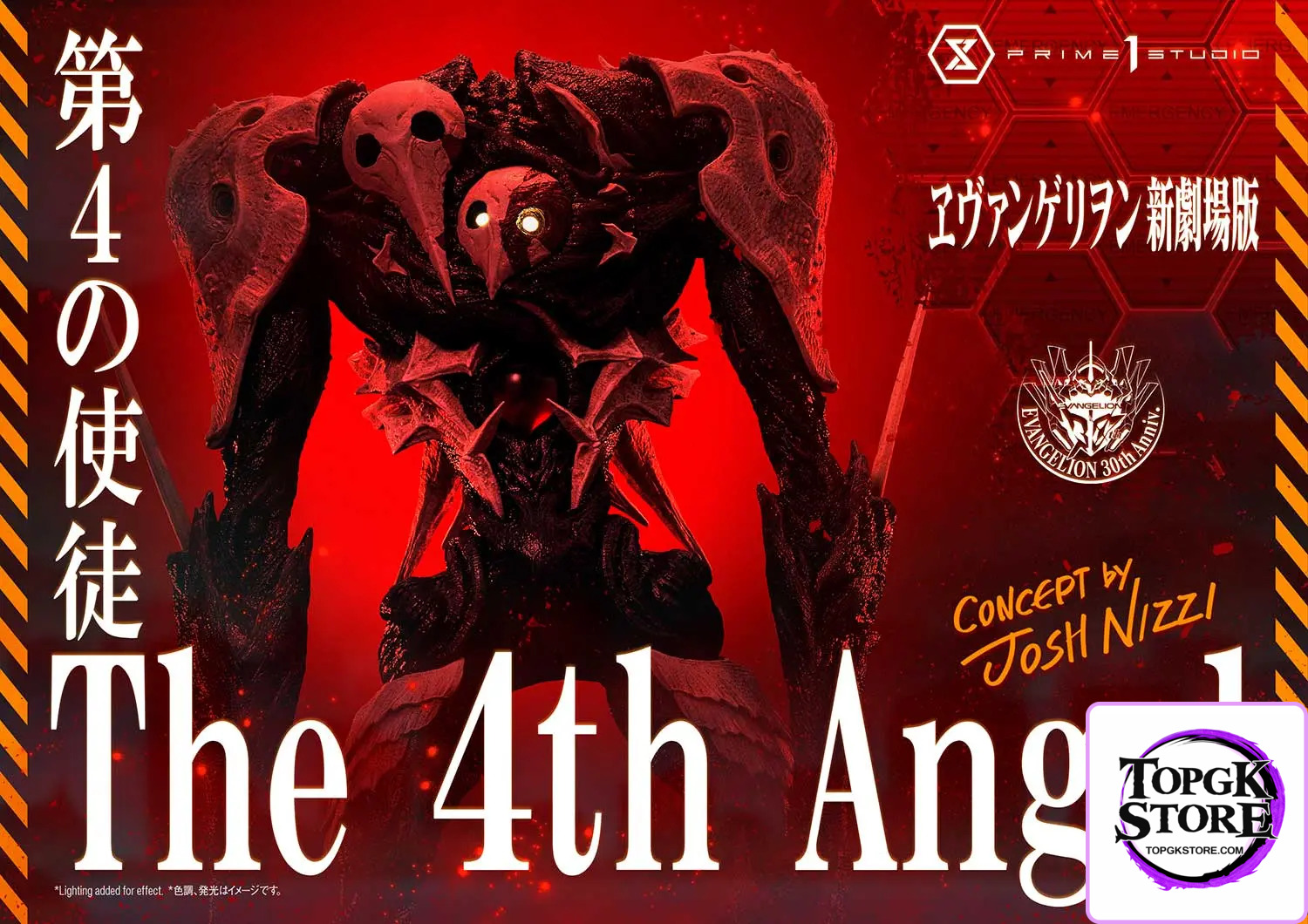 Prime 1 Studio – Ultimate Diorama Masterline Evangelion The 4th Angel (Concept By Josh Nizzi) UDMEVA-06 (Licensed) - Ph