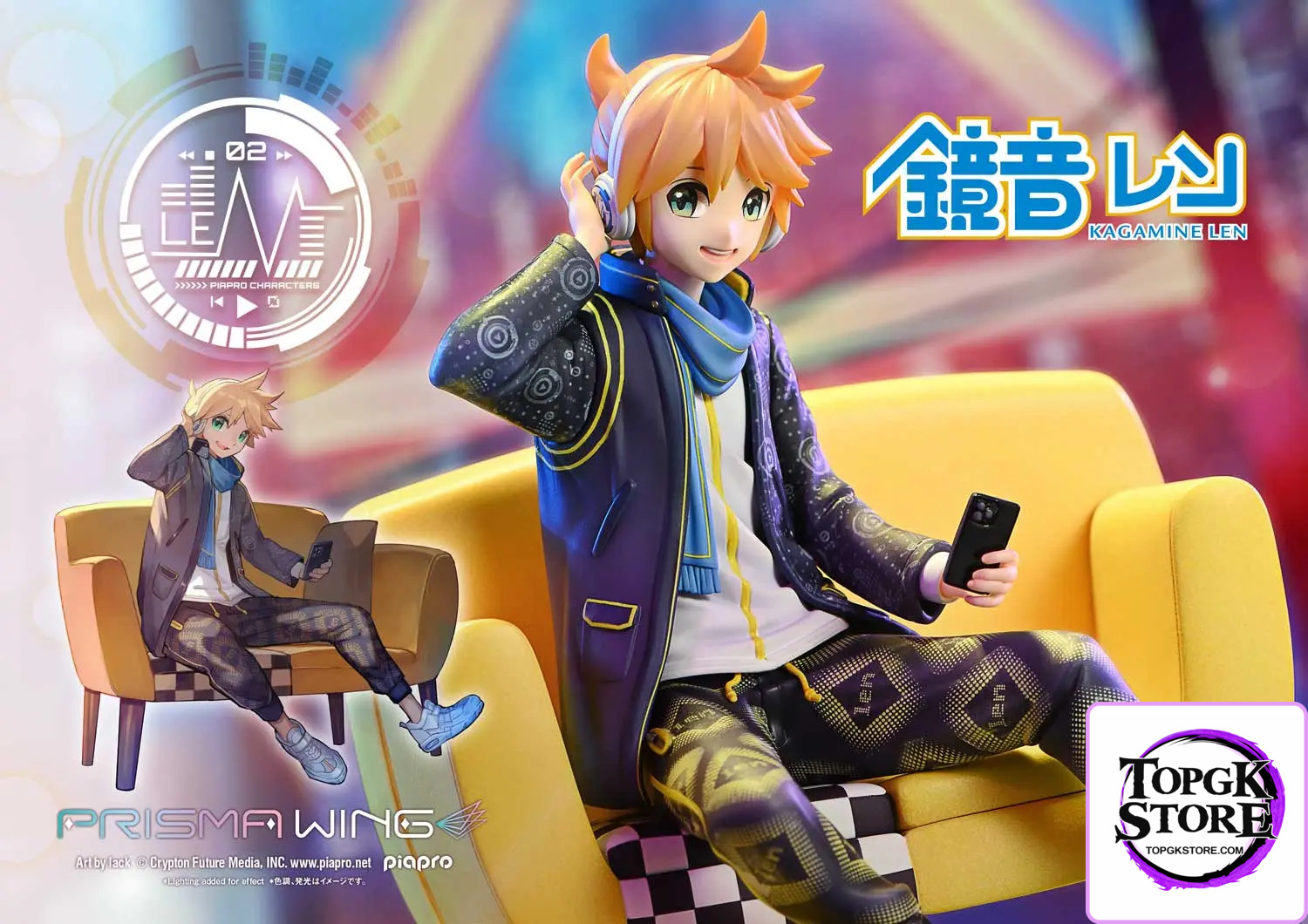 Prime 1 Studio & PRISMA WING – PRISMA WING Piapro Characters Kagamine Len “Art by lack” 1/7 Scale Pre-P