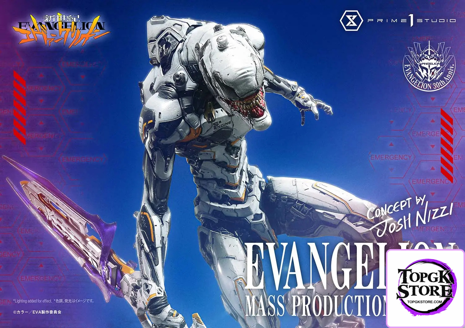 Prime 1 Studio – Neon Genesis Evangelion Evangelion Mass Production Model (Concept by Josh Nizzi) UDMEVA-08 UDMEVA-08DX