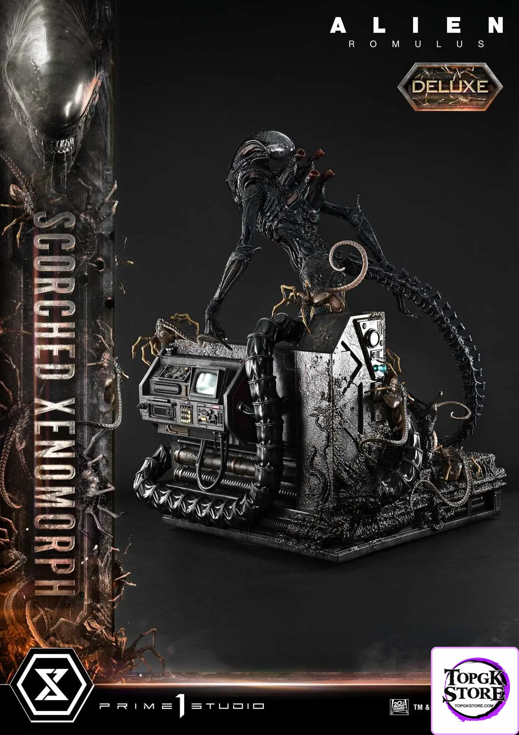 Prime 1 Studio – Museum Masterline XL Alien: Romulus Scorched Xenomorph MMXLAL-02 MMXLAL-02DX MMXLAL-02DXS (Licensed) -