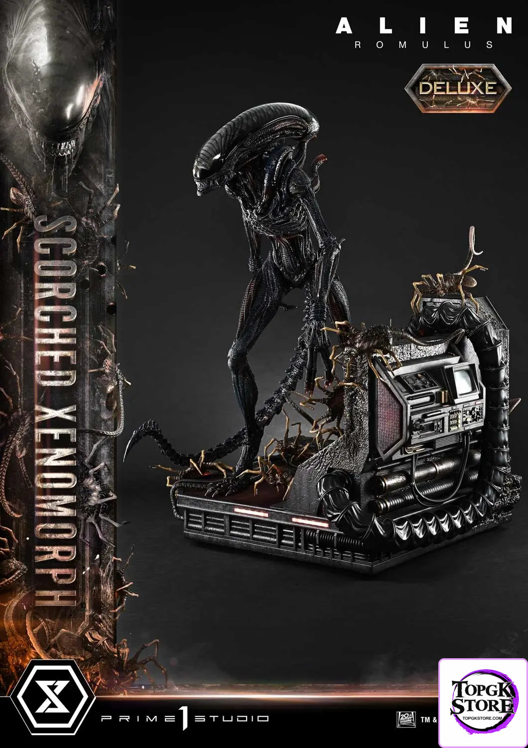 Prime 1 Studio – Museum Masterline XL Alien: Romulus Scorched Xenomorph MMXLAL-02 MMXLAL-02DX MMXLAL-02DXS (Licensed) -