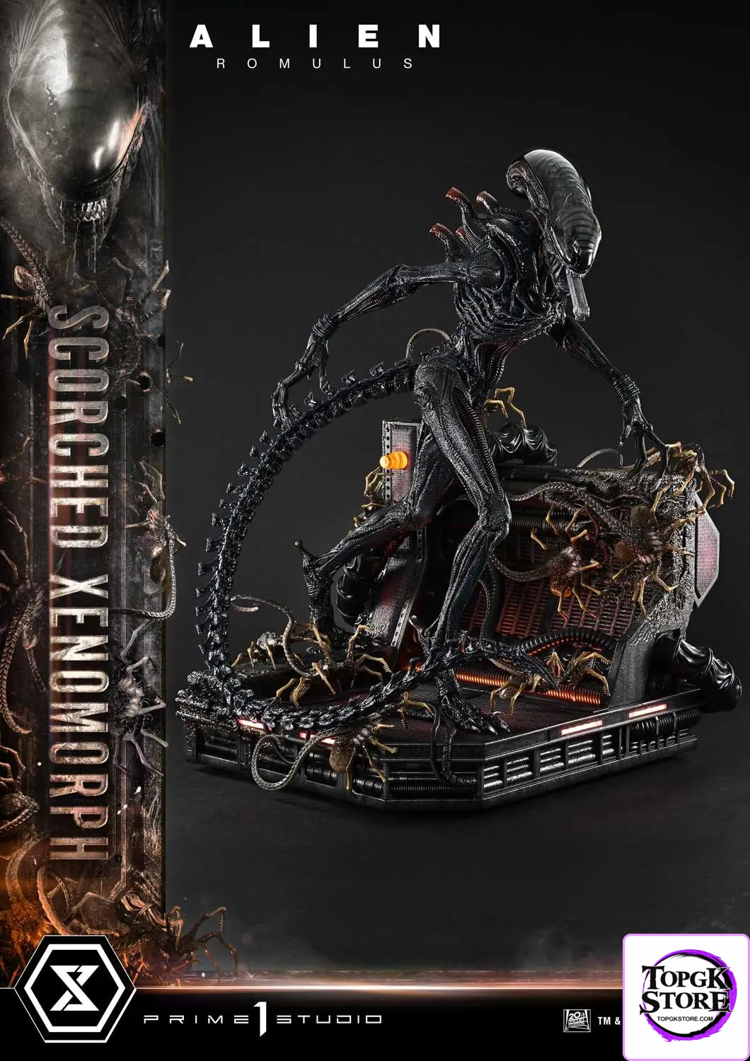 Prime 1 Studio – Museum Masterline XL Alien: Romulus Scorched Xenomorph MMXLAL-02 MMXLAL-02DX MMXLAL-02DXS (Licensed) -