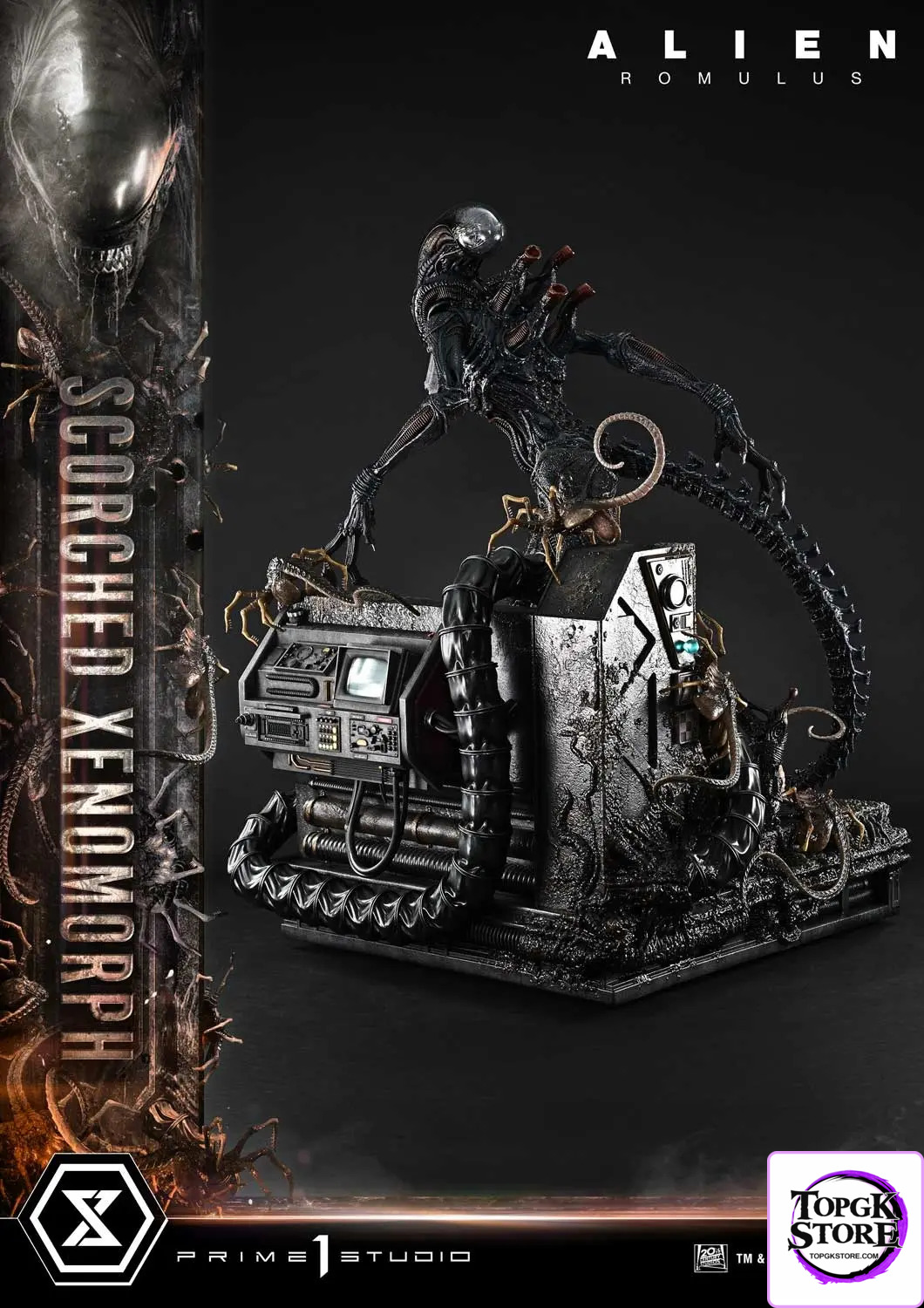 Prime 1 Studio – Museum Masterline XL Alien: Romulus Scorched Xenomorph MMXLAL-02 MMXLAL-02DX MMXLAL-02DXS (Licensed) -