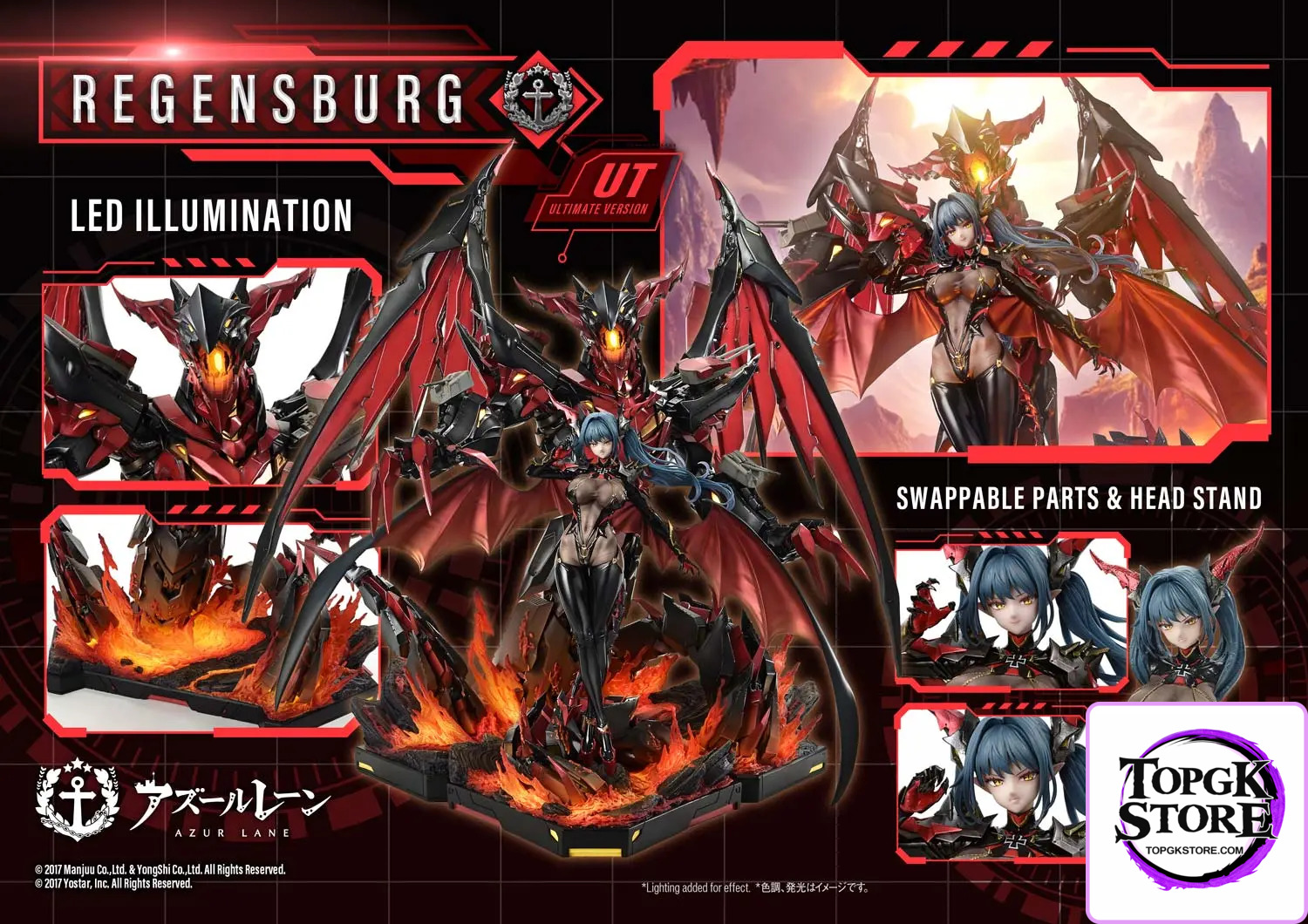 Prime 1 Studio – Azur Lane Regensburg CMARL-01 CMARL-01UT CMARL-01UTS (Licensed) - Photo 3 | TopGKStore