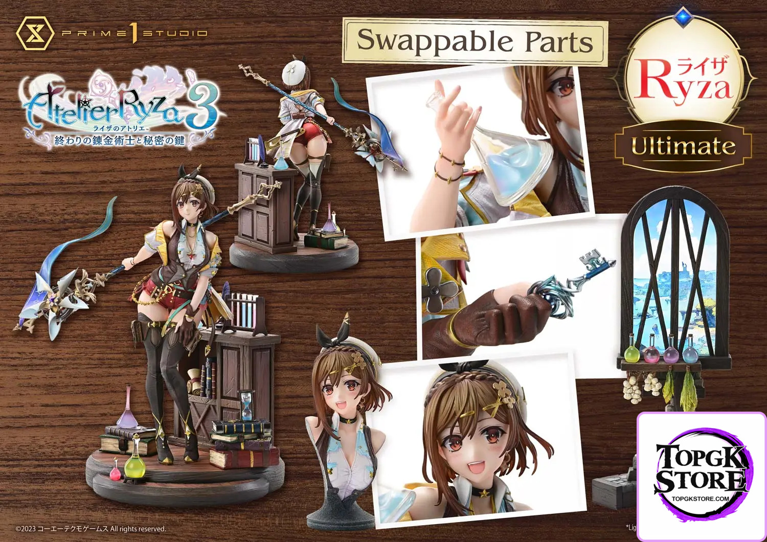 Prime 1 Studio – Atelier Ryza 3: Alchemist of the End & the Secret Key Ryza UPMAR3-01 UPMAR3-01UT UPMAR3-01UTS (Lic