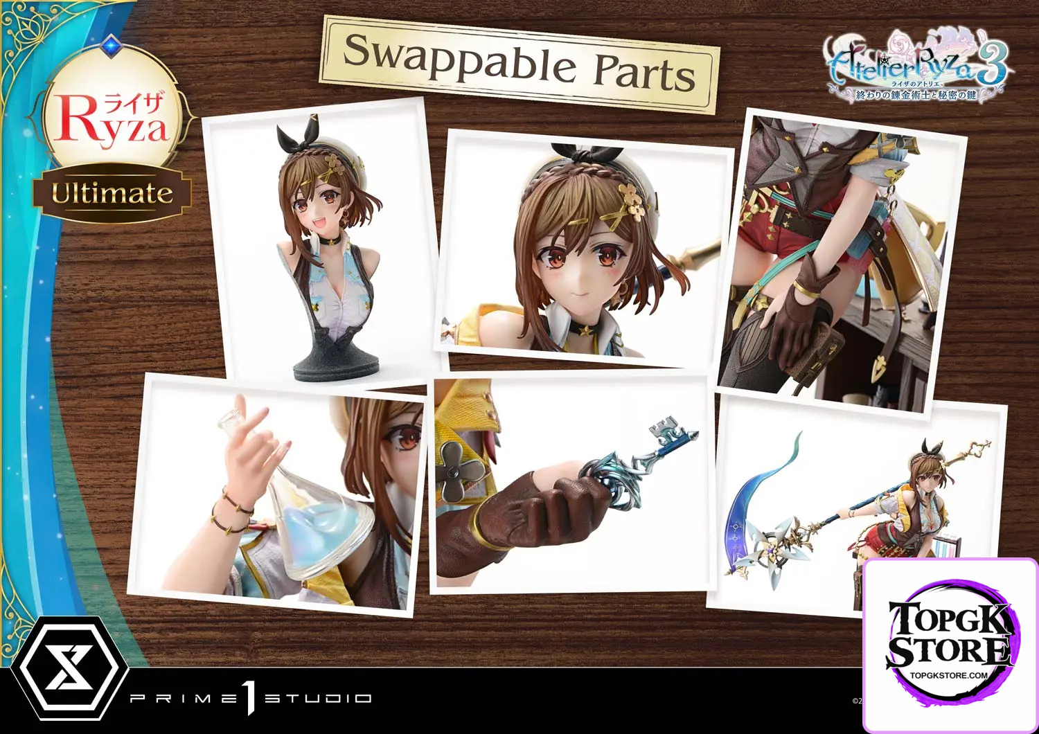 Prime 1 Studio – Atelier Ryza 3: Alchemist of the End & the Secret Key Ryza UPMAR3-01 UPMAR3-01UT UPMAR3-01UTS (Lic