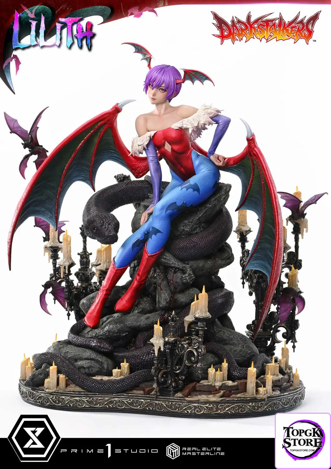Prime 1 Studio – Real Elite Masterline Darkstalkers Lilith REMDKS-02 REMDKS-02S (Licensed) - Photo 8 | TopGKStore