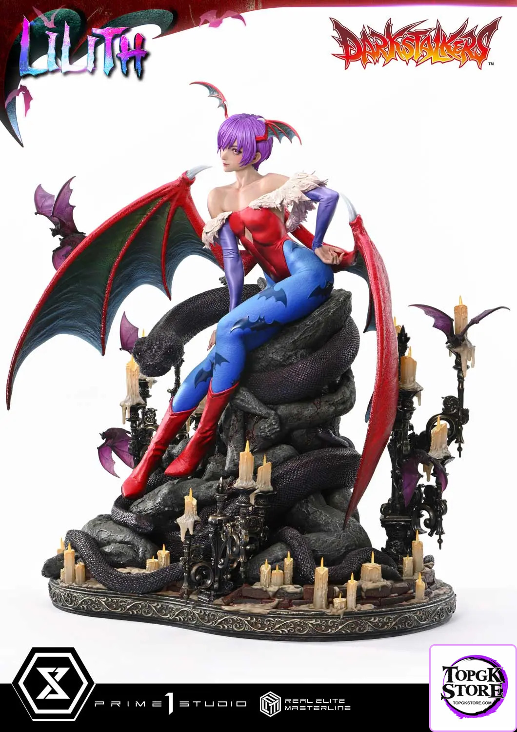 Prime 1 Studio – Real Elite Masterline Darkstalkers Lilith REMDKS-02 REMDKS-02S (Licensed) - Photo 9 | TopGKStore